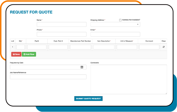 Rig Sales eCommerce Checkout