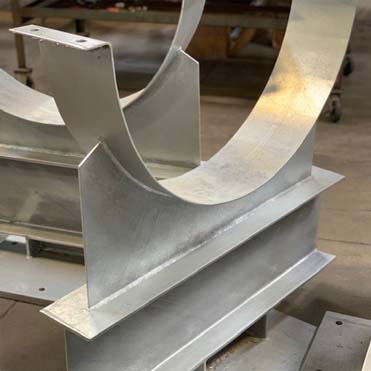 Fabricated Pipe Support Example 4