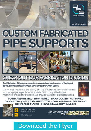 BPS FABRICATED PIPE SUPPORTS FLYER